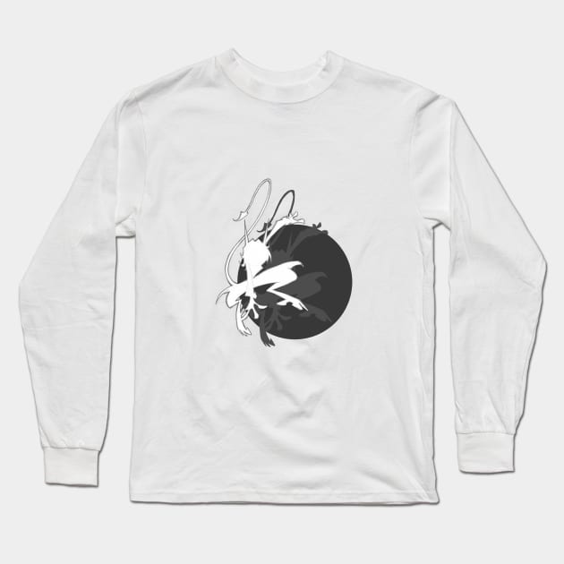 Namah Silhouette Long Sleeve T-Shirt by Vivid Publishing